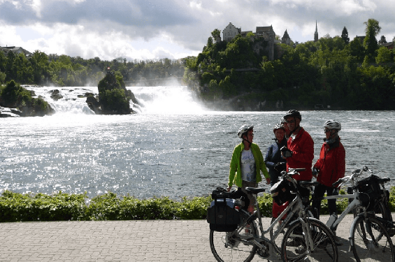 Onbegrensd Fietsen naar Rome - watervallen van Schafhausen|Fitál Vakanties 